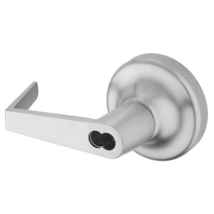 Accentra BAU-441F SFIC LC, Nightlatch, Key-in-Lever, Augusta Lever, Satin Chrome Finish