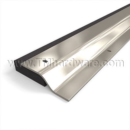 NGP 109N Overlapping Meeting Stile in Stainless Steel