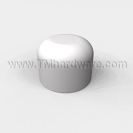 White Rockwood 520 Replacement Bumper for Baseboard Door Stops