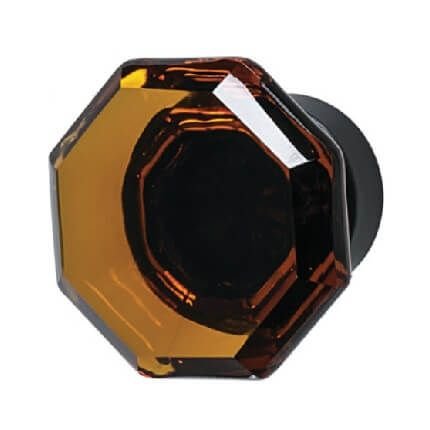 Amber & Black Bronze knob