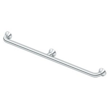 Deltana 88 Series Solid Brass Grab bars, Concealed Screw Polished Chrome (US26) Finished