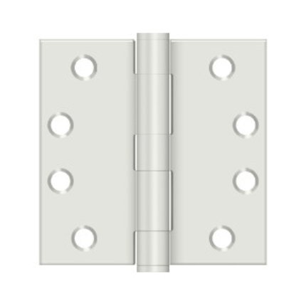 Deltana DTS44HD, Plain Bearing, White Primer Coat, Full Mortise