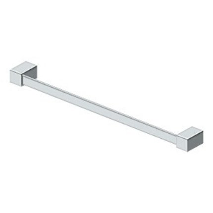Deltana Zinc-Aluminum Towel Bar Polished Chrome (US26) Finished