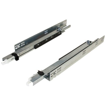 Drawer slides, heavy duty for kitchen cabinets