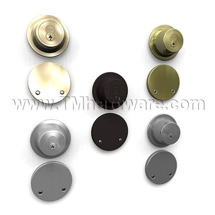 Falcon D121 Single Cylinder X Rose, Grade 1 Deadbolt