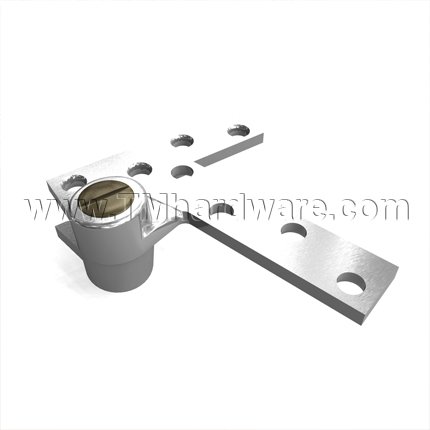 Hager 495, Ball and Thrust Bearing, Top Pivot - Satin Chrome US26D FInish