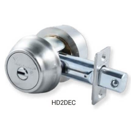 MUL-T-LOCK Decorative Hercular Deadbolt Double Cylinder W/ Thumbturn, Grade 1