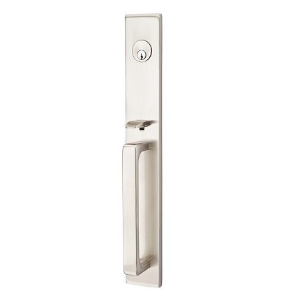 Lausanne Entry set in Satin Nickel