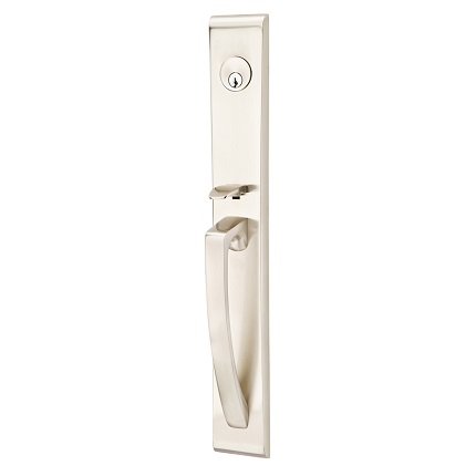 Orion Entry set in Satin Nickel