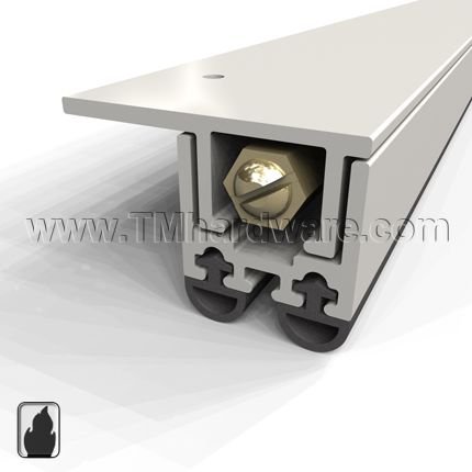 Automatic Door Bottom, Handed, Mortised for Metal Door with Double Neoprene Seal, .5" Drop