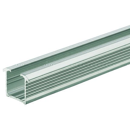 Hafele EKU Clipo, Single Upper Running Track, Groove Mounting, 98" Length