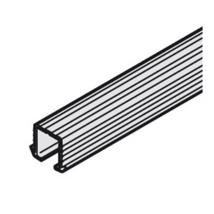 Hafele Slido Classic, Single Upper Running Track, Groove Mounting