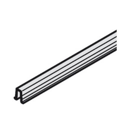 Hafele Slido Classic, Single Lower Guide, Groove Mounting, 98" Length