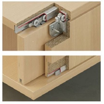 Hafele Slido Classic 40 IF Sliding Hardware, For By-Pass Inset Doors, Soft Close, 80 LB Door