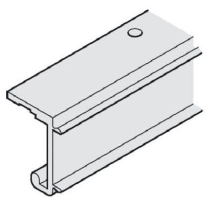 Hafele Double Running Track, EKU Combino 20 and 35 H, Inslide, 98" or 137"