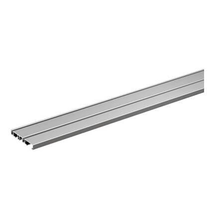 Hettich SlideLine M 9227186 Double Runner Profile, 98.43" Track