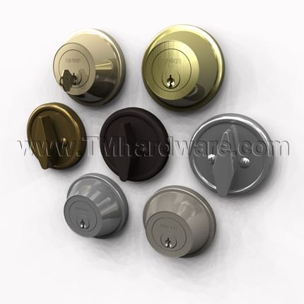 Hager Deadbolts in various finishes