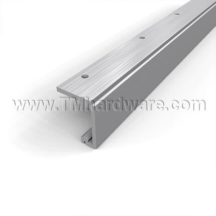 Hafele EKU Combino, Single Upper Running Track, Screw Mounting, 98" Length