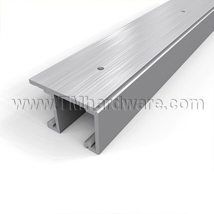 Hafele EKU Combino, Double Upper Running Track, Screw Mounting, 98" Length