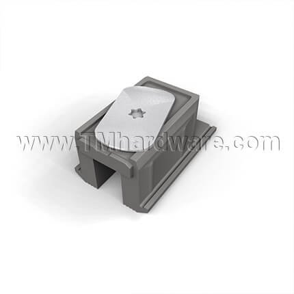 Hafele EKU Clipo, Service Port for Upper Track with Rotating Fasteners