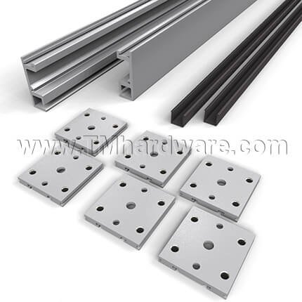 Hafele Hawa Aperto 40/F Track Set, 8' 2-13/64" (2.5 M)