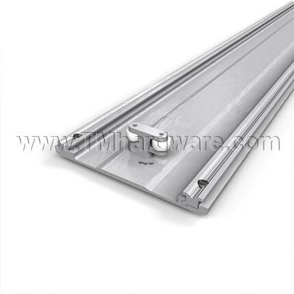 Hawa Concepta 25/30/40/50 Connecting Profile with Guide for Two Pivot Overlay Doors, Full Length