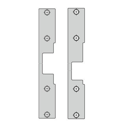 HES 1LB-2 Option Faceplate Kit, for HES 1500 and 1600 Electric Strike Series