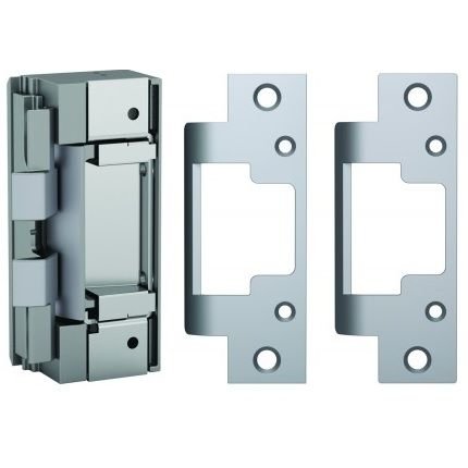 HES 8300C Complete Pac Electric Strike, Faceplates Included, Fire Rated, Concealed Design, For Cylindrical Locksets up to a 5/8" Latchbolt Throw