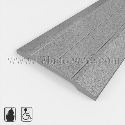 NGP 4425 Heavy Duty Threshold, 5" Cast Aluminum with Abrasive Surface, .5" Height