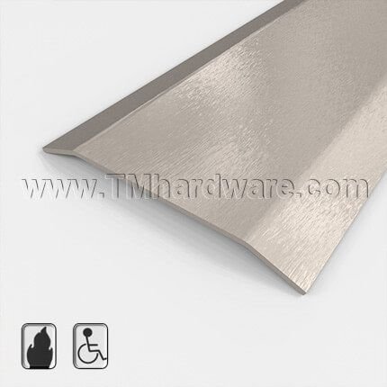 NGP 612SS Utility Threshold, 6" Stainless Steel, .5" Height