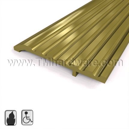 Pemko #227B Half Threshold, 4" (W) Bronze Extra Heavy Duty, .5" (H)