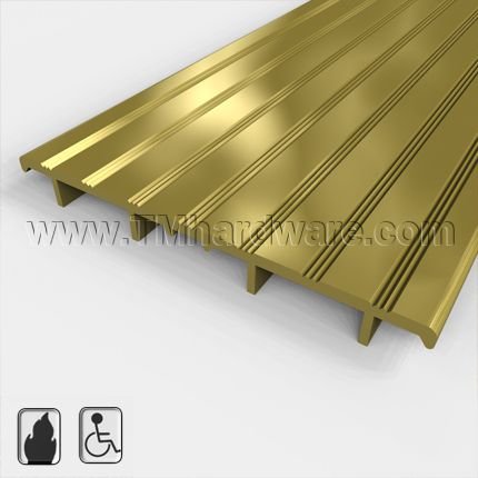 Pemko #2364B Carpet Divider, 4" Bronze, .438" Height