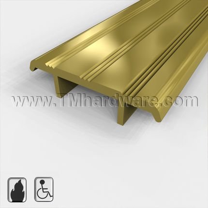 Pemko #236B Carpet Divider, 1.75" Bronze, .438" Height