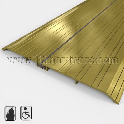 Pemko #254x5BFG Utility Threshold, 9.125" Bronze with Thermal Break, .5” H