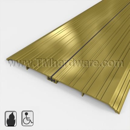 Pemko #255x5BFG Utility Threshold, 10.125” Bronze with Thermal Break, .5” H