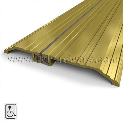 Pemko #252x5BFG Utility Threshold, 7.125" Bronze with Thermal Break, .5" (H)