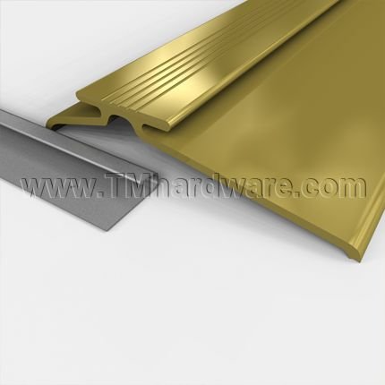 Pemko #120B Interlocking Threshold, 4.5" Reversible Bronze, .875" H