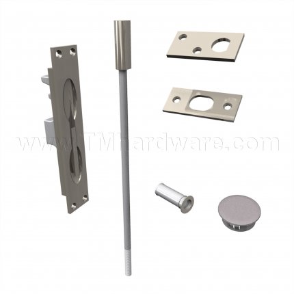Rockwood 555x18BFB Lever Extension Flush Bolt With Bottom Fire Bolt