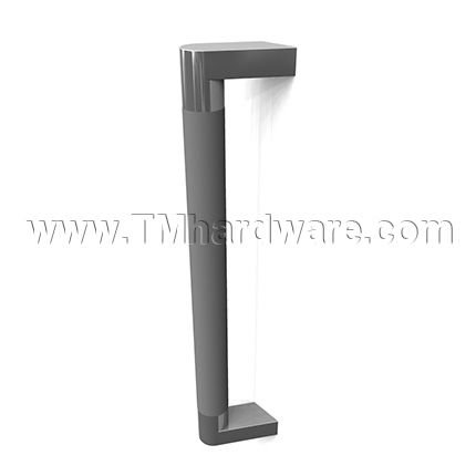 Rockwood NeoCylinder RM7240 Offset Door Pull with GripZone, up to 36" CTC
