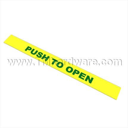 Photoluminescent Door Marking, Bar Handle