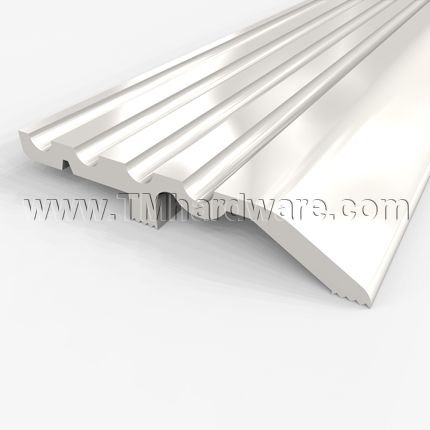 Zero #1673A Half Threshold, 3" (W) Aluminum, Heavy Duty, .5" (H)