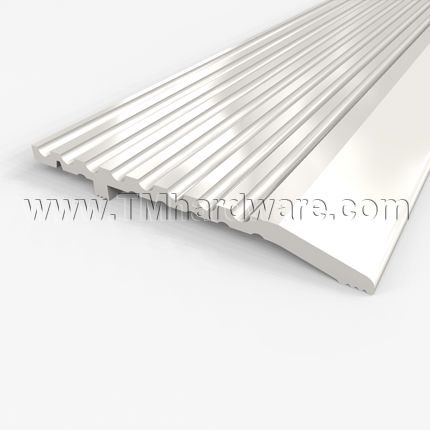 Zero #1675 Half Threshold, 5" (W) Aluminum, Heavy Duty, .5" (H)