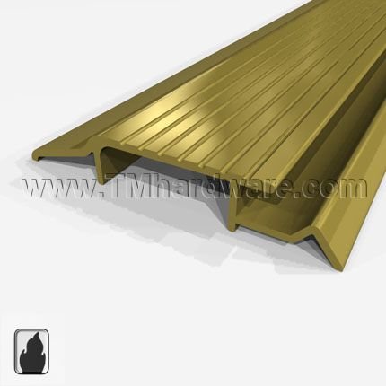 Zero #175B Interlocking Threshold, Bronze with Water Return, 5"