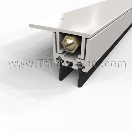 Automatic Door Bottom, Mortised and Handed with Double Nylon Brush