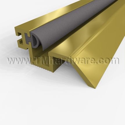 Zero #7002 Adjustable Interlocking Threshold, Bronze with Neoprene Gasket and Thermal Break Connector