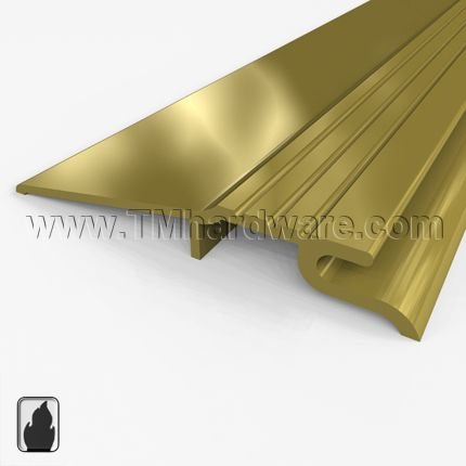 Zero #80 Interlocking Threshold, 4.25" Bronze Inswing, .625" H