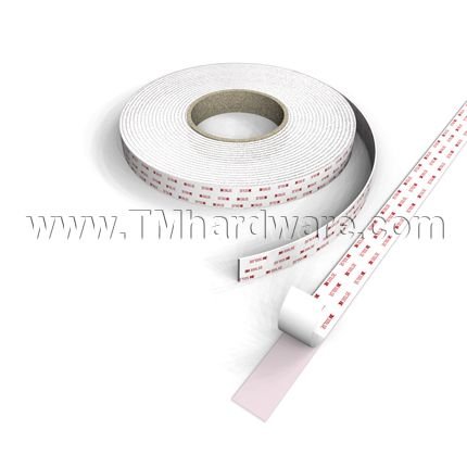 Zero #9495 3M Double Sided Tape, Acrylic Based, .250" (W), 180 Ft. Roll