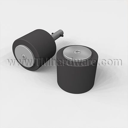 Rockwood 463 Heavy Duty Flame Resistant High Impact Bumper, 1-3/4" Height