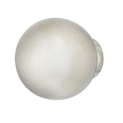 Hafele Wisp Collection Knob, Zinc, .98" Diameter