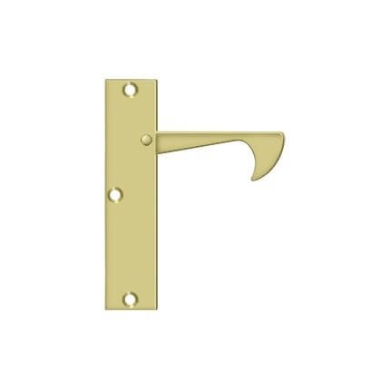 Pocket Door Thin pull in gold finish